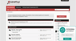 Desktop Screenshot of monetto.pl